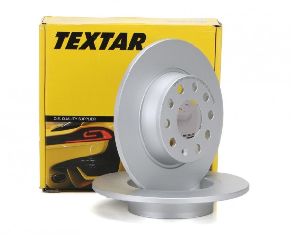 Juego Discos de Freno TEXTAR Traseros apto para VW AUDI SEAT SKODA 272mm 92224903