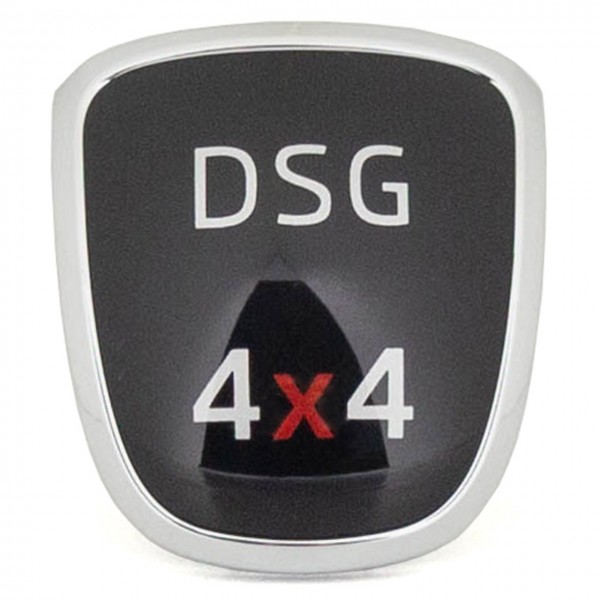 Placa 'DSG' 4X4 pomo de cambio transmisión manual ORIGINAL SKODA Octavia, Fabia, 5E0713146C