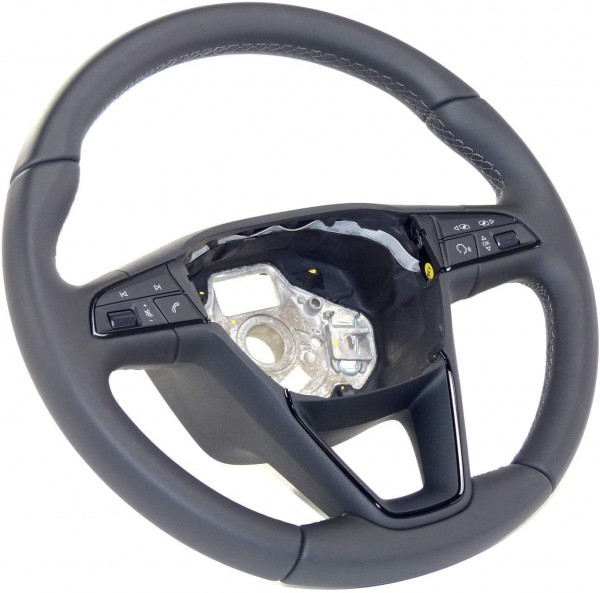 Volante de piel ORIGINAL SEAT Ateca, Toledo, 575419091DMO