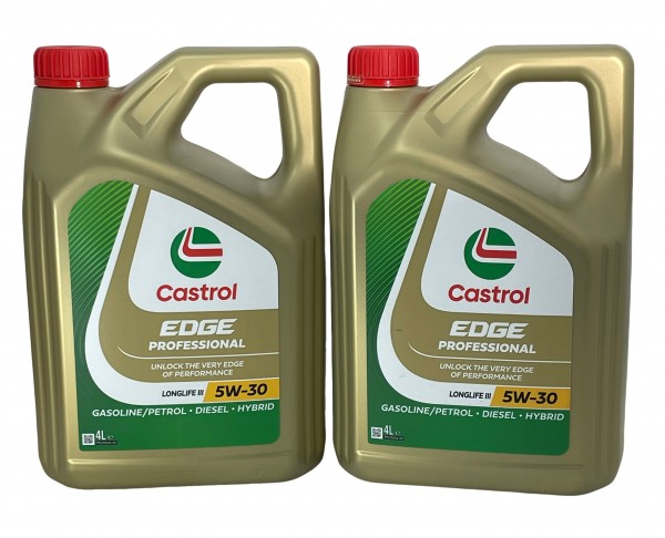 Pack 8L Castrol EDGE Professional LongLife III 5W30