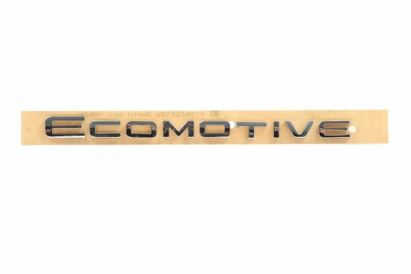 Rótulo 'ECOMOTIVE' autoadhesivo cromado brillante logotipo ORIGINAL SEAT 6J0853675A2ZZ