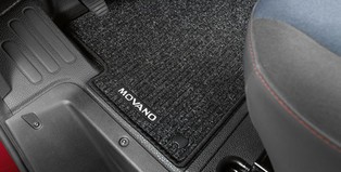 Juego (4 udes) Alfombrillas de moqueta ORIGINAL OPEL MOVANO 93165538