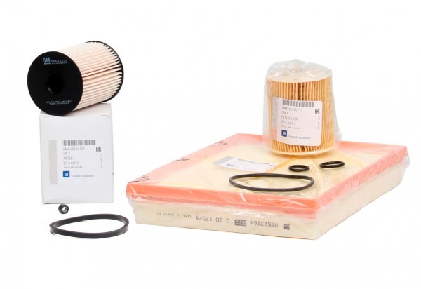 Kit Paquete Filtros Originales Opel Combo Corsa C motor 1.7DTi, 1.7 CDTi