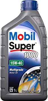 MOBIL SUPER 1000 X1 15W-40 'Premium' 1 Litro, 151181