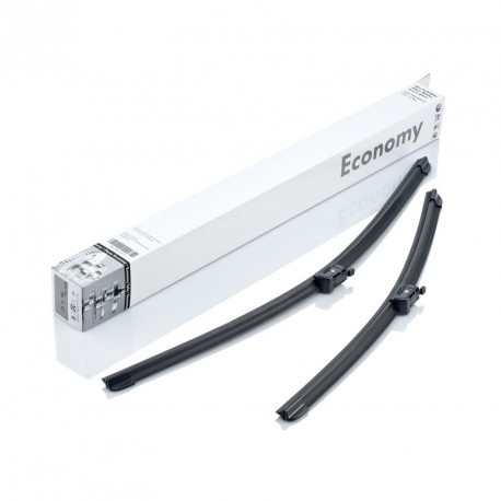 Kit Escobillas limpiaparabrisas 'Economy' ORIGINAL VW Polo IV, Golf IV, Bora, JZW998002B