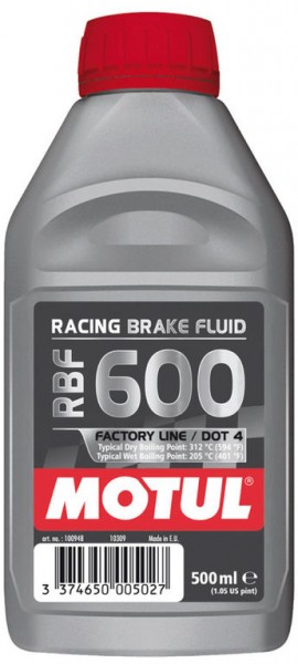 Motul RACING BRAKE 600 Líquido de Frenos 0.5L 100948