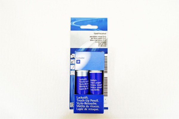 Set Pintura de Retoque Air Azul (código de pintura 21C) ORIGINAL OPEL 93160966