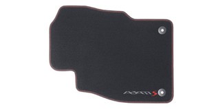 Juego (4 udes) Alfombrillas Terciopelo negro con costuras rojas ORIGINAL OPEL ADAM 13459714