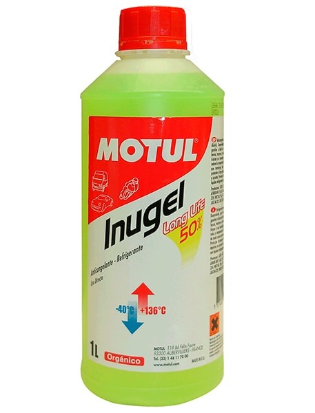Motul INUGEL LONG LIFE 50% (-35ºC) 1L 103330