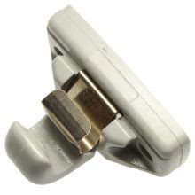 Gancho gris perla parasol trasero 'cristal de la puerta' ORIGINAL SEAT VW SKODA, 3B0857561BY20