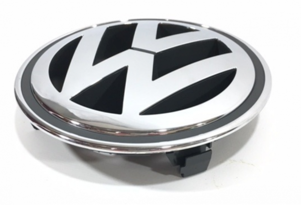 Emblema Anagrama Logo VW parrilla delantera 150mm ORIGINAL VW Passat Tiguan Golf 3C0853600AMQH