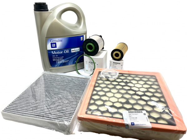 Pack 4 Filtros Originales OPEL Insignia 1.6 CDTi & Aceite Opel DEXOS2 93165557 5W30 5 Litros
