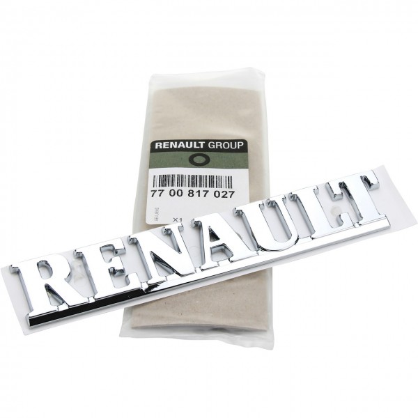 Emblema letras 'RENAULT' ORIGINAL RENAULT, 7700817027