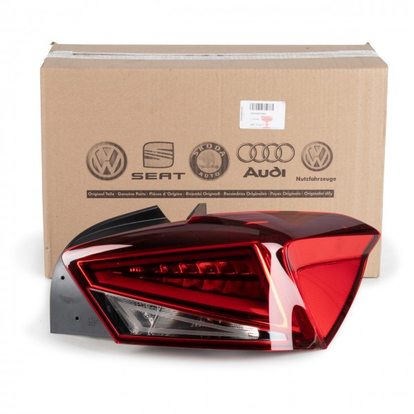 Luz trasera LED Derecha con antiniebla ORIGINAL SEAT Ibiza V (6F,KJ) 6F0945208H