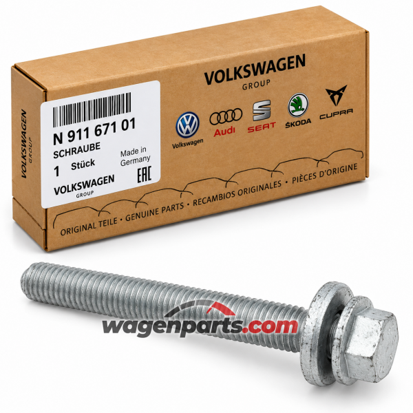 Torn.exag.con collar (combin.) M10X75 ORIGINAL SEAT AUDI SKODA VW, N91167101