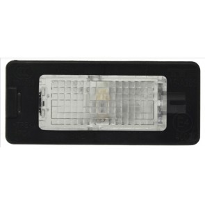 Luz de matrícula trasera ORIGINAL SKODA Fabia III 1K9943021A