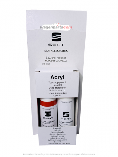 Pincel de retoque BICAPA (Chilli Red) ORIGINAL SEAT Mii 000098500LS2Z