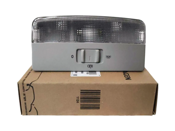 Luz interior y de lectura gris perla ORIGINAL SKODA VW SEAT 6Q0947105MY20