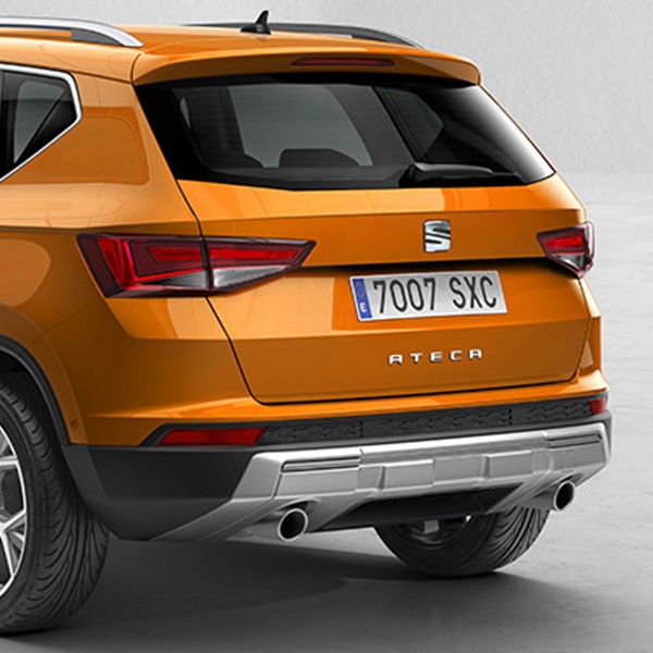 Decorativo parachoques posterior 'Crossover Silver' ORIGINAL SEAT Ateca 575071365AZ76