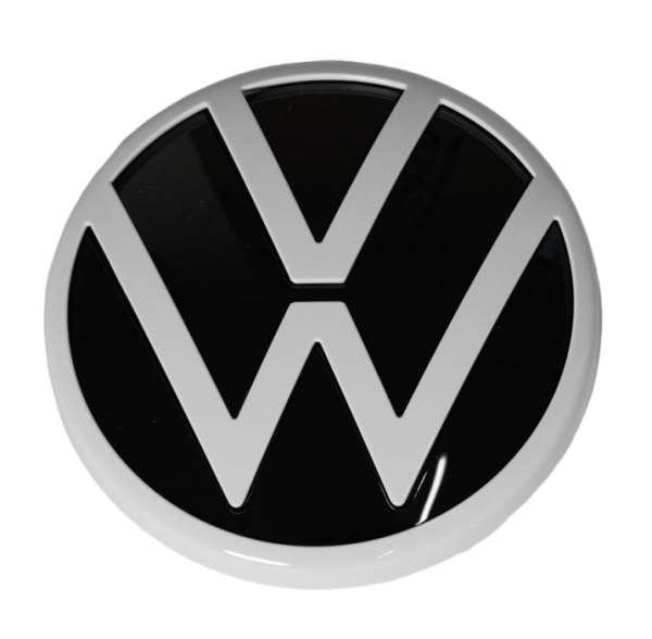 Emblema símbolo 'VW' negro/blanco portón trasero ORIGINAL VW ID.3,10A898633AWA