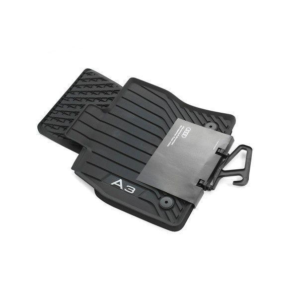 Juego (2 udes) Alfombrillas goma delanteras ORIGINAL AUDI A3 (8Y) 8Y1061501041