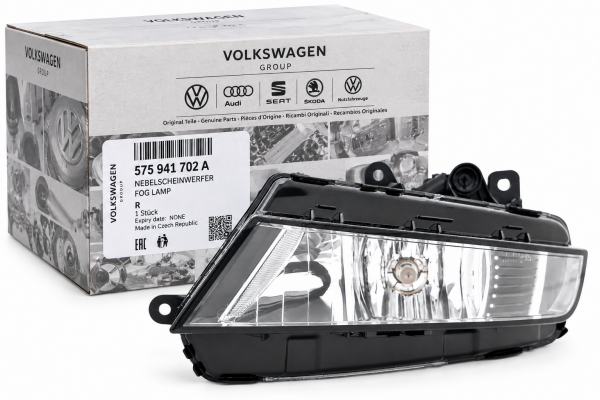 Faro antiniebla halógeno delantero derecho ORIGINAL SEAT Ateca (KH7), León III (5F1), 575941702A