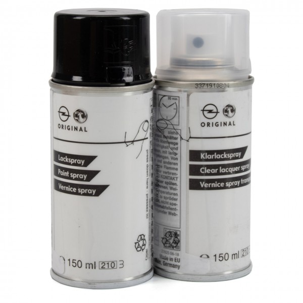 Laca & Spray Pintura 'Negro Zafiro' (20R) ORIGINAL OPEL 93170651