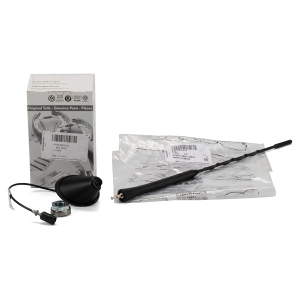 Kit base antena & varilla antena ORIGINAL SEAT Altea, Cordoba, Ibiza III Leon (1P) Toledo 1P0035501A