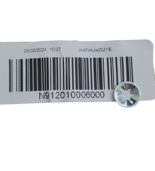 Anillo de retención ORIGINAL MERCEDES-BENZ SL (R129) N912010006000