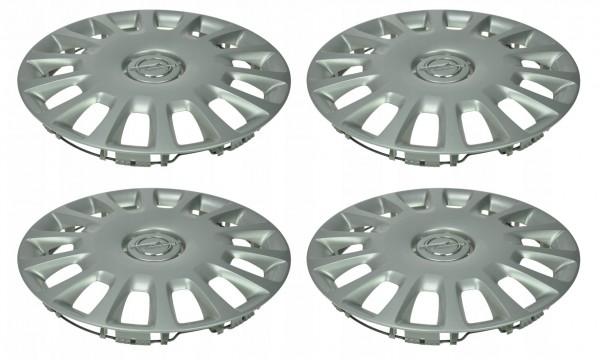 4x Tapacubos embellecedor llantas de acero 14 pulgadas Original OPEL Adam 13211852 6006092
