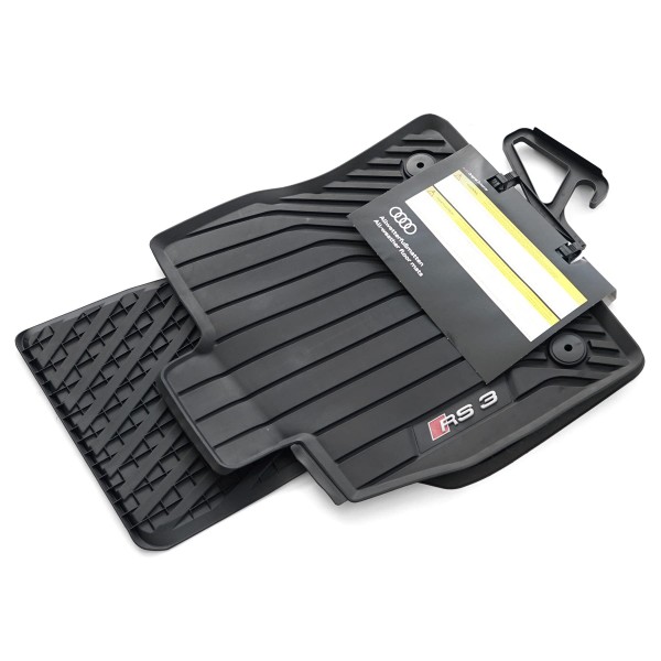 Juego (2 udes) Alfombrillas goma delanteras ORIGINAL AUDI RS3 (8Y),8Y1061221B041