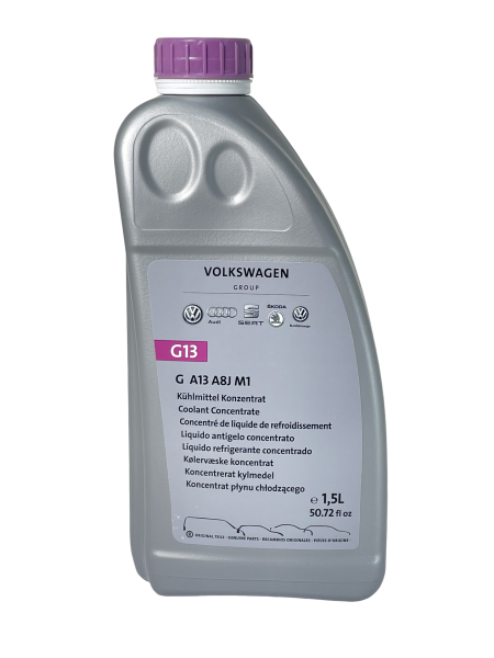 Anticongelante G13 puro ORIGINAL Grupo Volkswagen GA13A8JM1, 1.5L