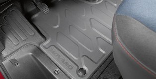 Alfombrillas delanteras de goma ORIGINAL OPEL MOVANO 93165539