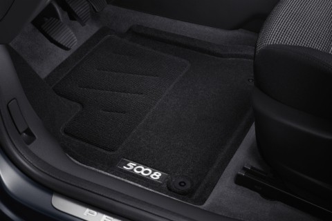 Juego (3 udes) alfombrillas delanteras y traseras ORIGINAL PEUGEOT 5008, 1609072480