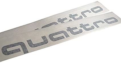 Laminas decorativas exteriores 'Quattro' ORIGINAL AUDI 4G0064317X7W