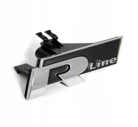 Rotulo 'R-LINE' cromado negro ORIGINAL VW Tiguan I (5N) 5N0853679FXC
