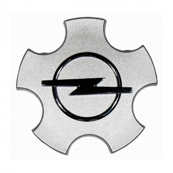 Tapacubos (1 ud) color plata ORIGINAL OPEL Astra G, Vectra A / B, Zafira A, 90468692