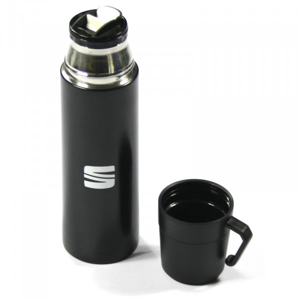Termo Negro con "Logotipo SEAT" ORIGINAL SEAT 6H1069604KBA