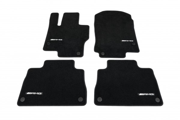 Juego (4 udes) Alfombrillas de velours ORIGINAL MERCEDES-BENZ AMG CLS (C257), A21368066059G63