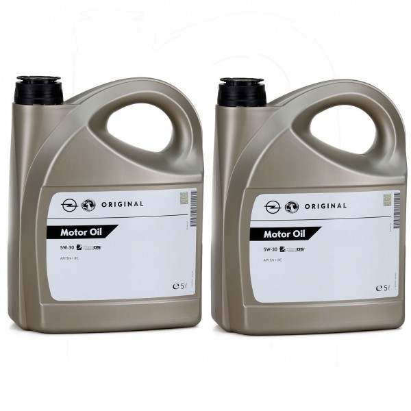 Pack 10L Aceite 5W-30 'DEXOS1 Gen2 Longlife' ORIGINAL OPEL 95527874