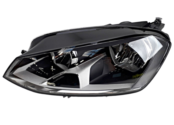 Faro doble halogeno delantero lado izquierdo ORIGINAL VW Golf 7 (5G), 5GM941005D