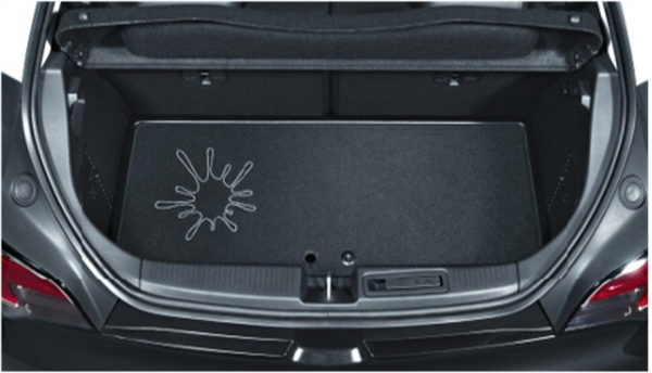 Caja de almacenamiento con tapa Diseño Salpicadura ORIGINAL OPEL ADAM 13372106