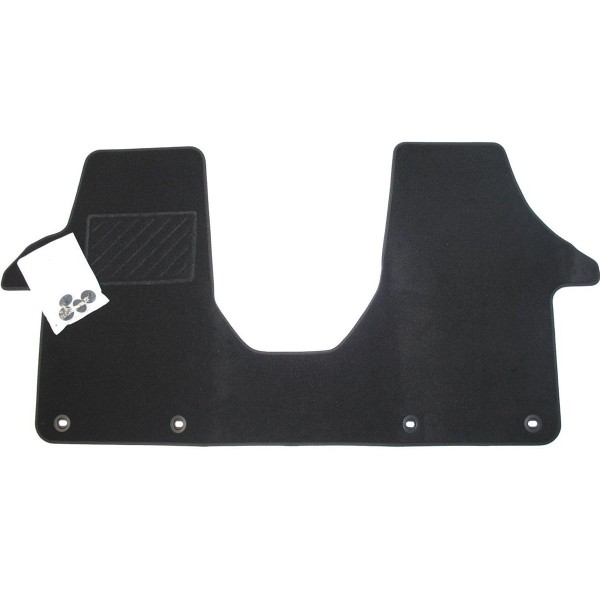 Alfombrillas de textiles PLUS delanteras ORIGINAL VW Transporter T5, 7E1061404AWGK