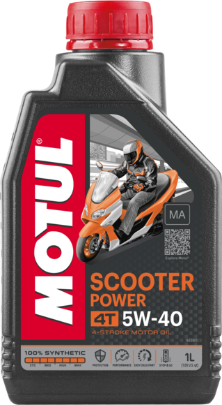 Motul SCOOTER POWER 4T 5W40 MA 105958 1 Litro