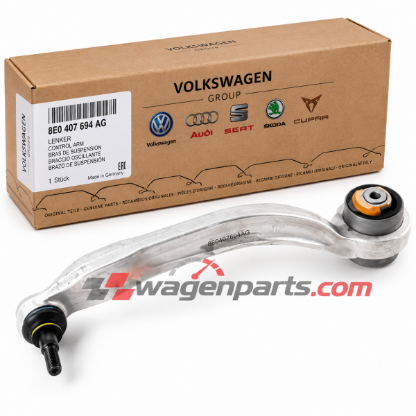 Brazo guia suspension derecho ORIGINAL AUDI A4/S4 (8K),A6/S6,VW Passat (3B), 8E0407694AG