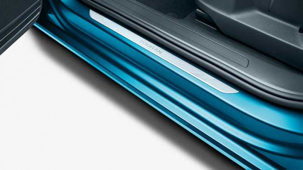 Umbrales (2 udes) puerta de aluminio ORIGINAL VW Touran 5QA071303