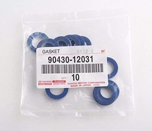 Juntas de drenaje de aceite 'Oil Drain Plug Gaskets' (QTY10) ORIGINAL TOYOTA Lexus Scion, 90430-1203