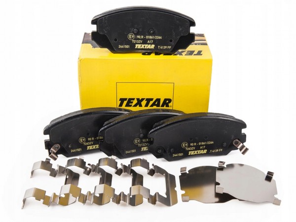 Juego 4 Pastillas de Freno TEXTAR apto para OPEL Insignia 16" eje Delantero, 2441501
