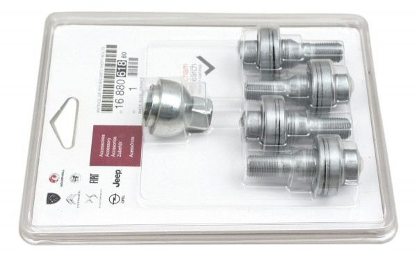 Juego tornillos antirrobo rueda ORIGINAL PSA,1688061880
