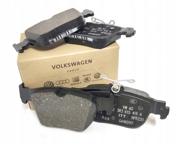 Juego pastillas Freno Q+ delantero ORIGINAL SEAT AUDI SKODA VW CUPRA 5WA698451G